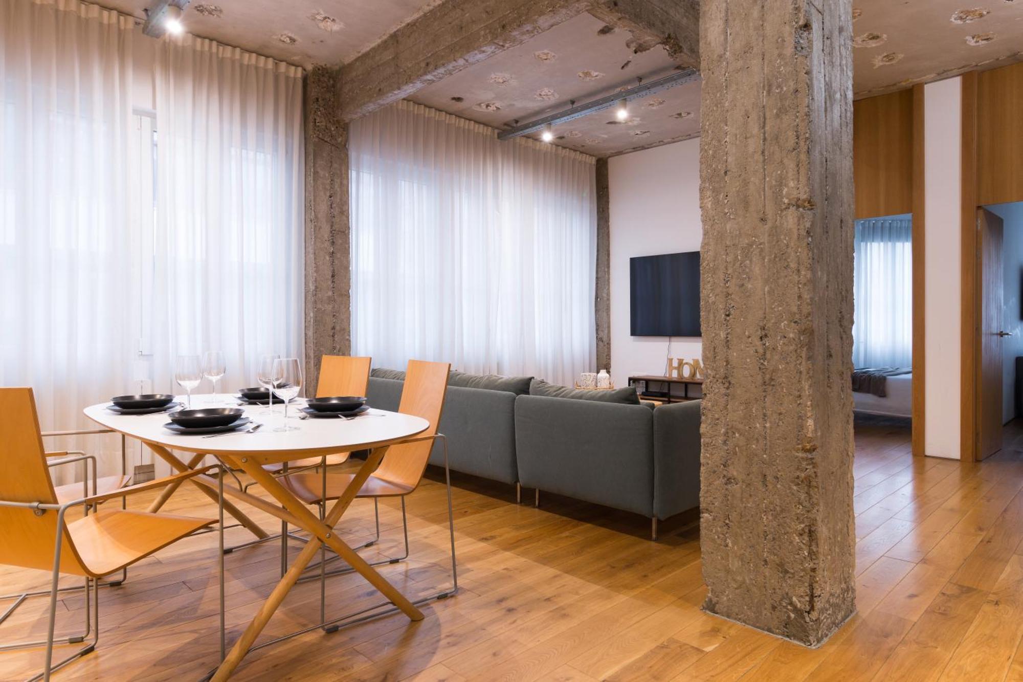 New! San Mames Apartment Bilbao Ruang foto